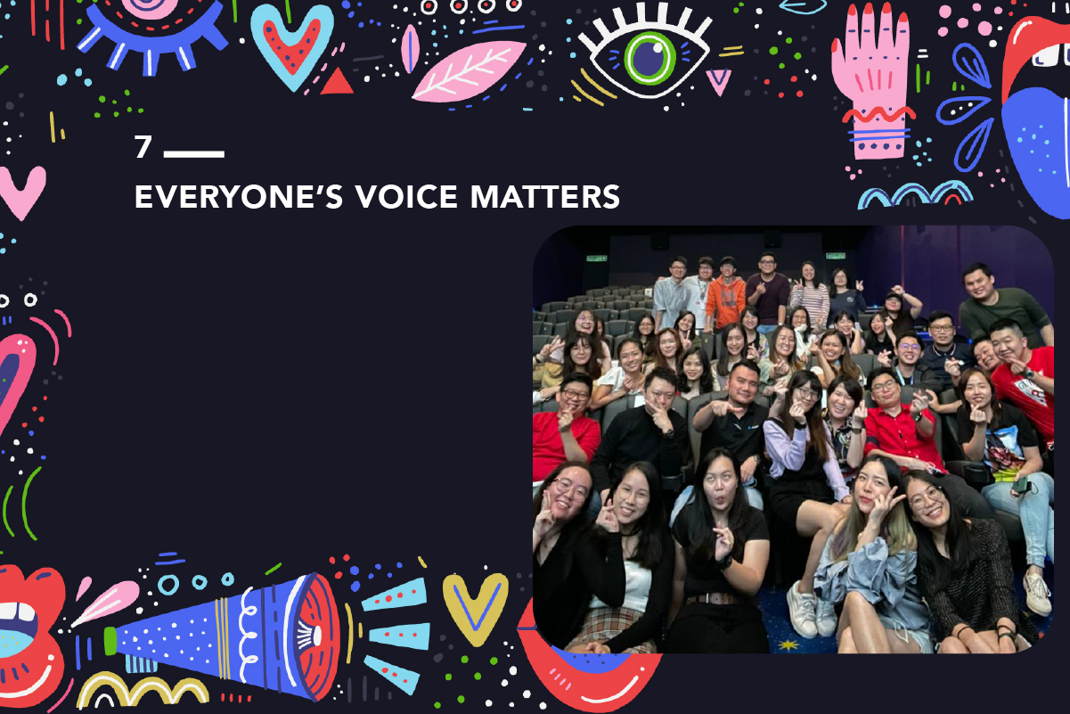 Webqlo Core Value - Everyone's Voice Matters